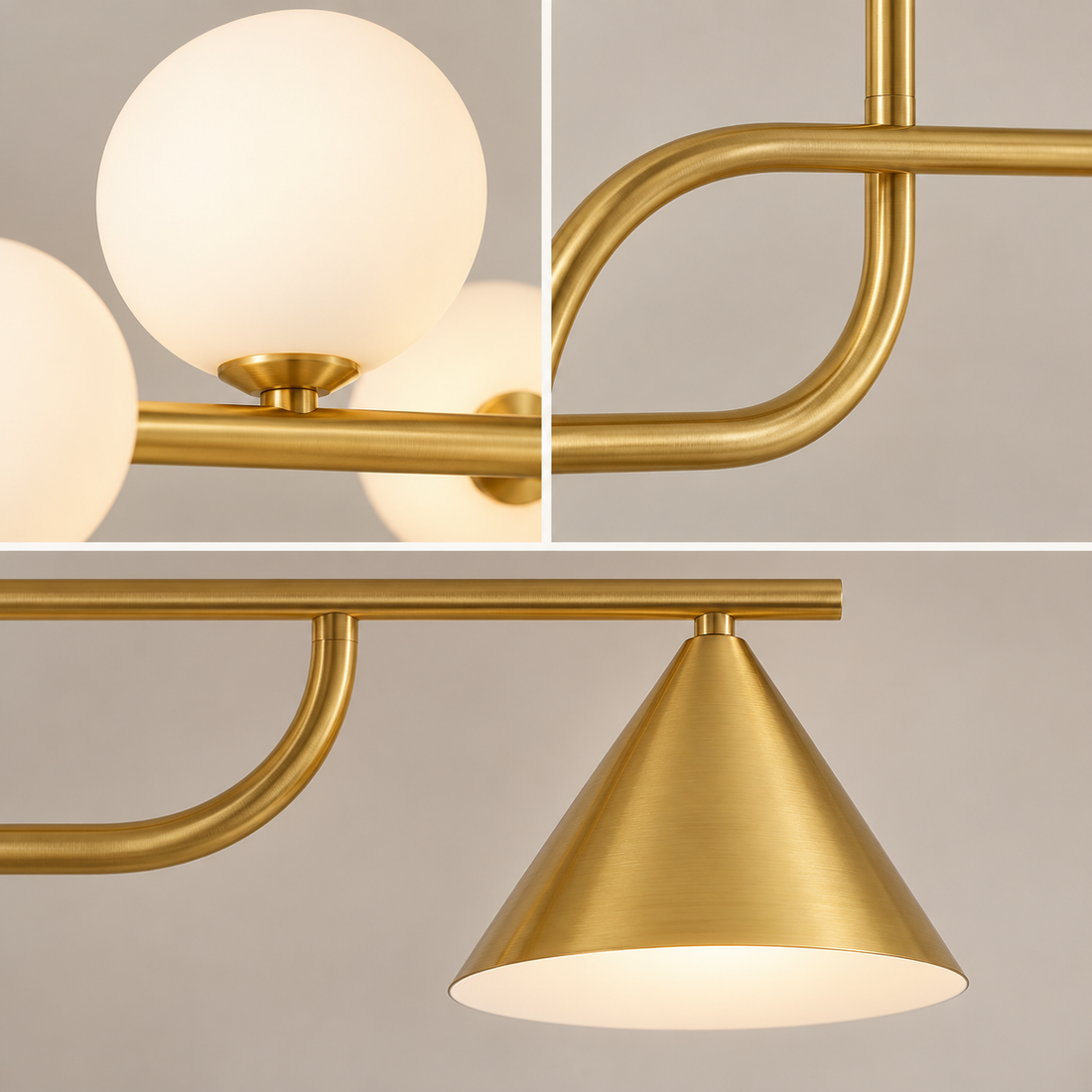 Осветително тяло Абажур Dining GOLD DX1022-7GD