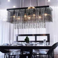 Полилей от кристал Luxury Black Beauty 75x25cm