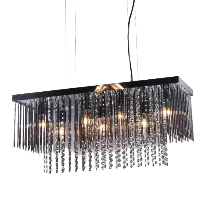 Полилей от кристал Luxury Black Beauty 75x25cm