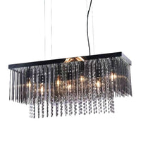 Полилей от кристал Luxury Black Beauty 75x25cm