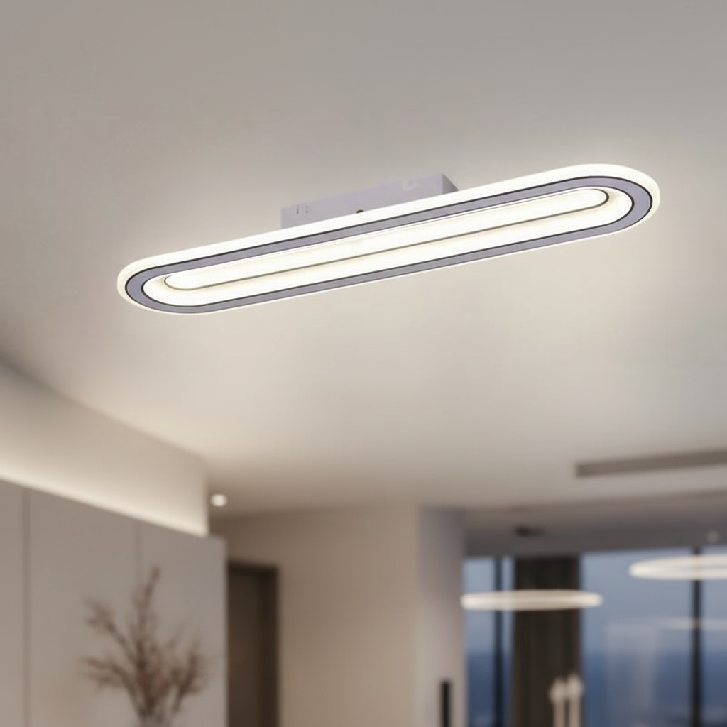 Осветително тяло LED 128W LUMIXA, Бяло, Еквивалент 500W