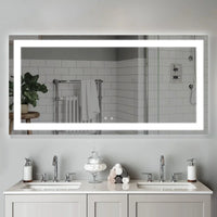 LED огледало 120x70cm с функция против замъгляване и Touch J23
