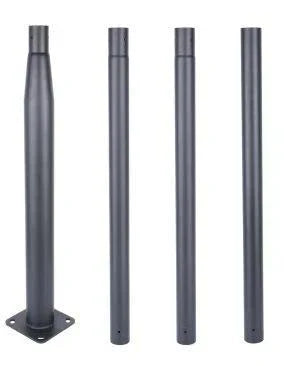 Stalp Metalic Gri Modular 3.5m STALP ORNAMENTAL / GRI ornamental pole