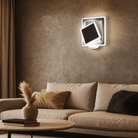LED аплик Square, регулируем, бял, еквивалент 150W