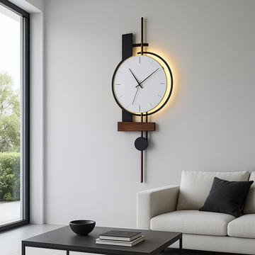 LED аплик с часовник Chronos Point AL260-1