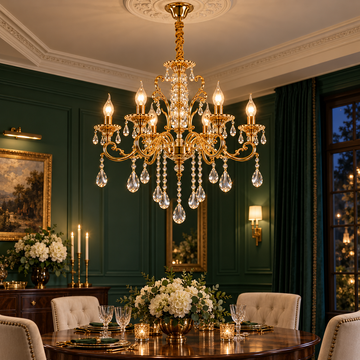 Кристален неокласически полилей Gold Elegance