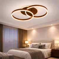 LED Осветително тяло Beauty Brown 1+1 Circle Еквивалент 400W с дистанционно