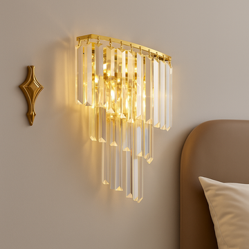Стенен аплик кристал Milano Gold