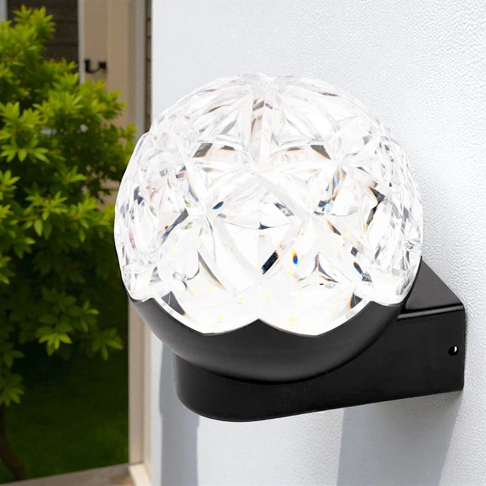 LED аплик 10W FROSTVALE за външен монтаж Black
