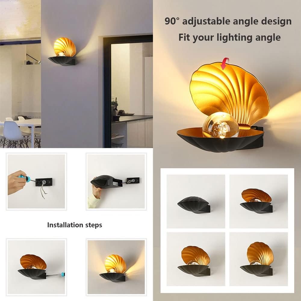 LED аплик 6W Oyster за външен монтаж