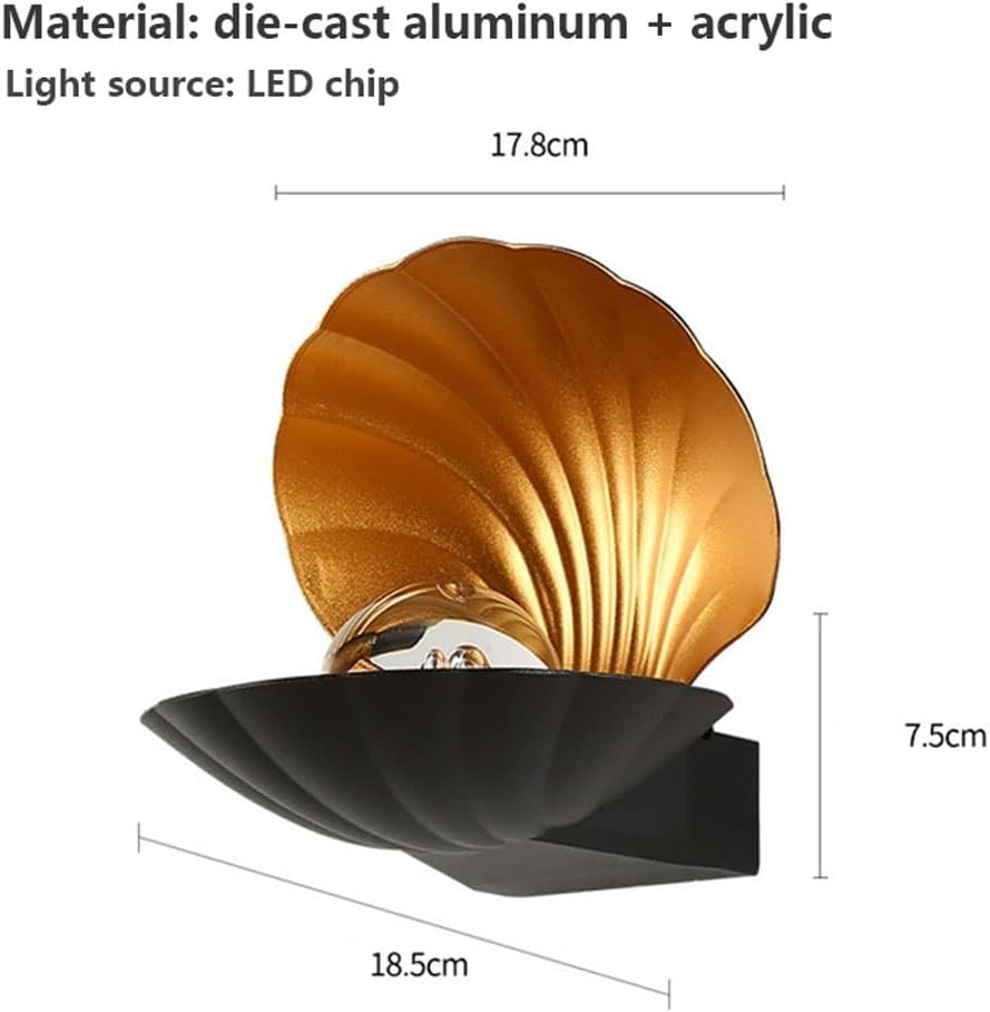 LED аплик 6W Oyster за външен монтаж