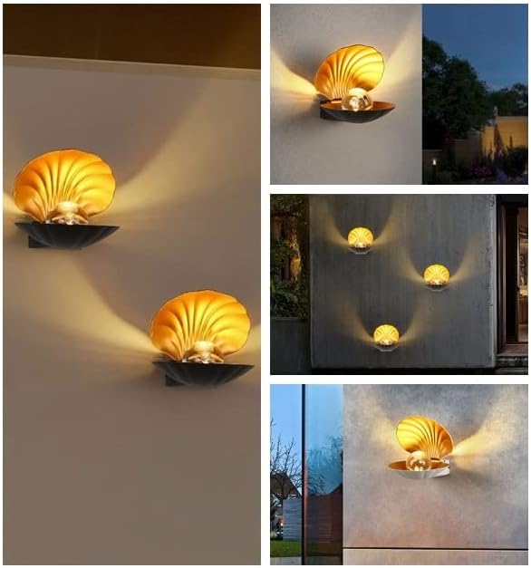 LED аплик 6W Oyster за външен монтаж