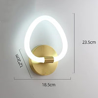 LED аплик 18W Heart SuperBright 4000K Еквивалент 150W