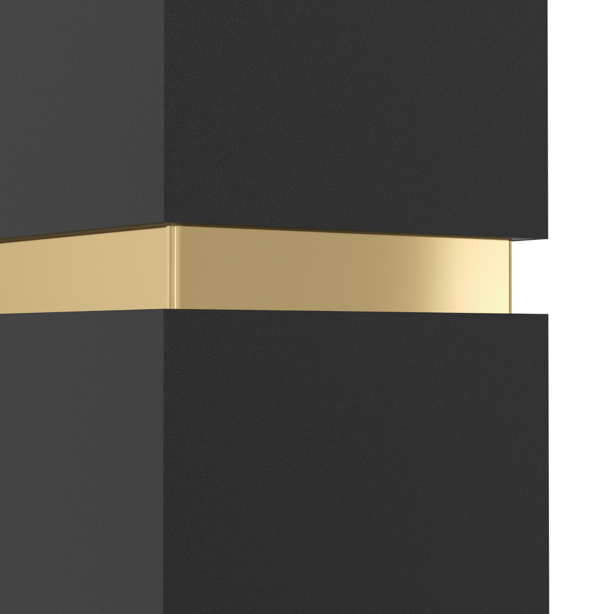 Aplica LED 2X2,8W PASSA EGLO NEGRU + AURIU 95373 NEGRU + AURIU / APLICA PERETE / MINIMALIST DESIGN Wall Light Fixtures