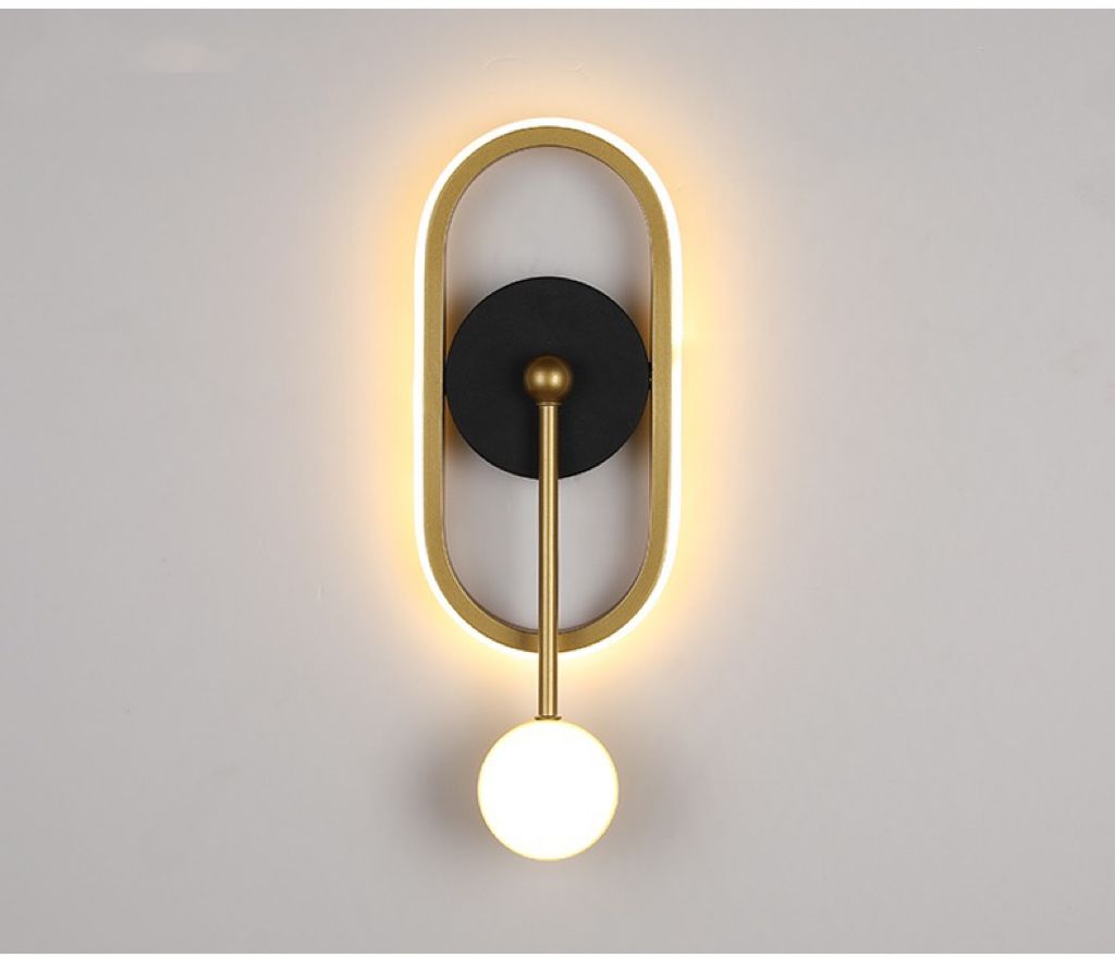 LED аплик 32W Nordic Style овална