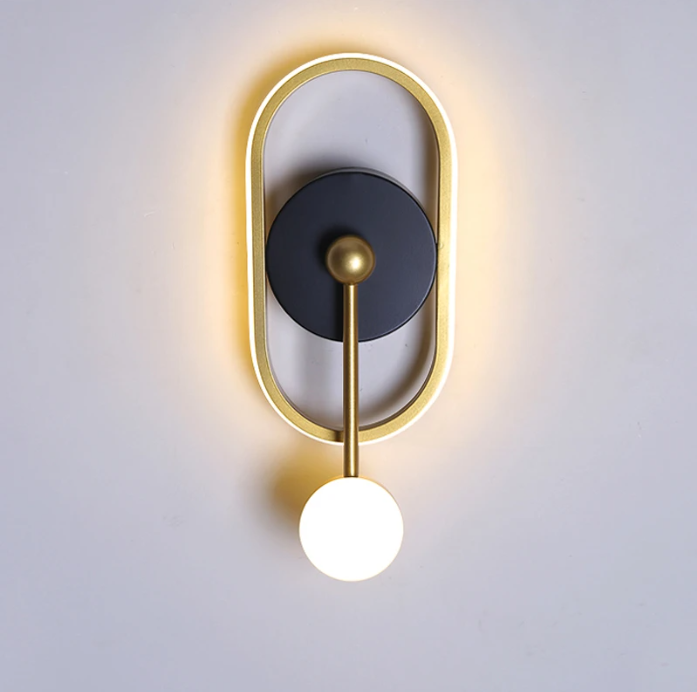 LED аплик 32W Nordic Style овална