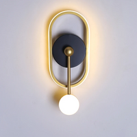 LED аплик 32W Nordic Style овална