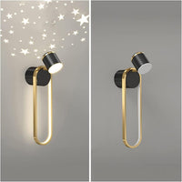 LED аплик 40W New Design прожекция звездички 50cm