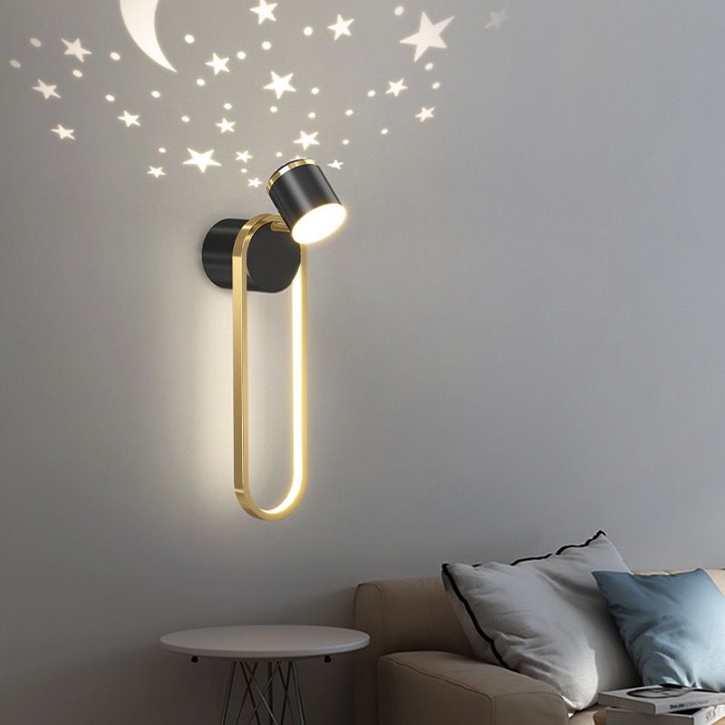 LED аплик 40W New Design прожекция звездички 50cm