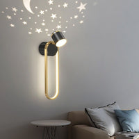 LED аплик 40W New Design прожекция звездички 50cm