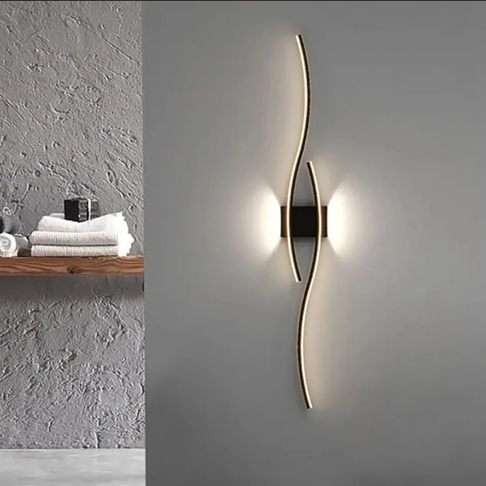 Aplica Led 44W 80Cm Modern Style Zen 9112 Wall Light Fixtures