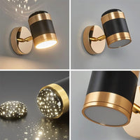 LED аплик 7W Ориентируем Проекция Звездички 9213
