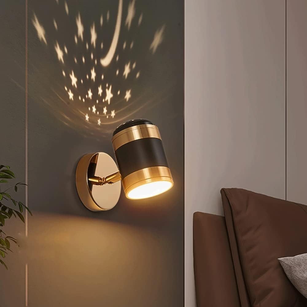 LED аплик 7W Ориентируем Проекция Звездички 9213