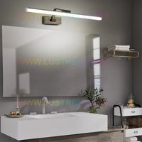 LED аплик за баня 36W 58cm черна регулируема C1299BK