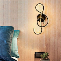 LED аплик 44W Cheia SOL BLACK