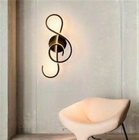 LED аплик 44W Cheia SOL BLACK