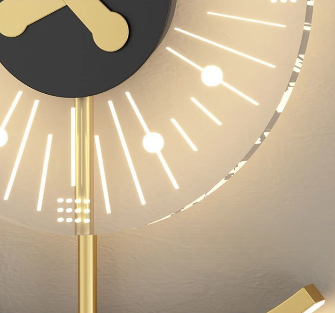 LED аплик с ЧАСОВНИК 18W Nordic Style Clockwork