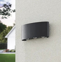 Aplica Led 6W Trio Exterior Neagra Wall Light Fixtures
