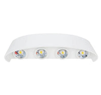 LED аплик 8W TRIO външен бял