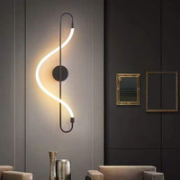 LED аплик 16W Nordic Style Light Tube 9209 Black