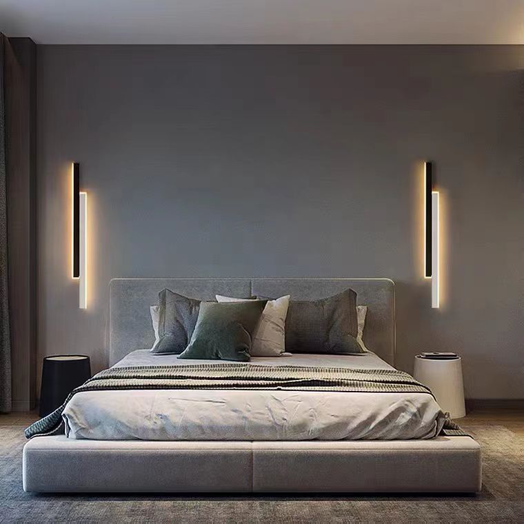 LED аплик SCARLET 16W 60cm черен+бял