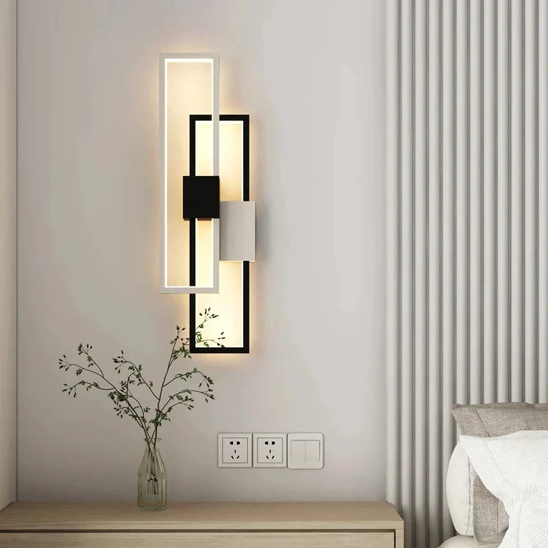 LED аплик Havana 30W черен+бял