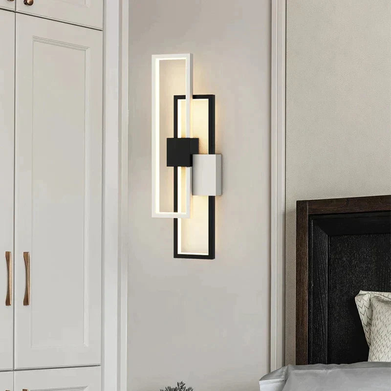LED аплик Havana 30W черен+бял