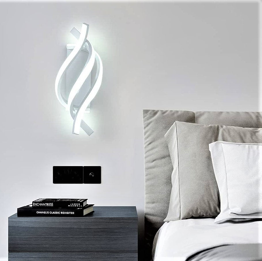 LED аплик 38W за стена MARY бял