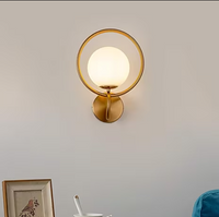 Аплик Nordic Style Абажур Mat Gold Classic Luxury MX906-1