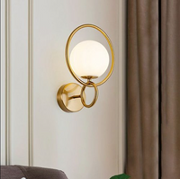 Аплик Nordic Style Абажур Mat Gold Classic Luxury MX906-1