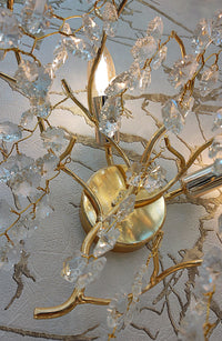 Аплик за стена Cristal Luxury Golden Ravena