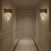 Стенен аплик Cristal BROWN PANTHER