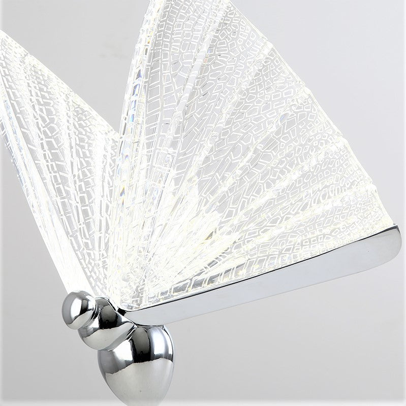 LED аплик 12W Butterfly SILVER