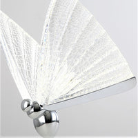 LED аплик 12W Butterfly SILVER