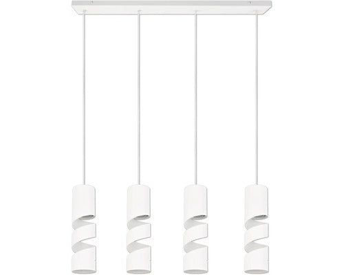 Lustra STREAM White 4XGU10 ALBA / SUSPENDATE Lighting