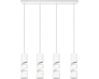 Lustra STREAM White 4XGU10 ALBA / SUSPENDATE Lighting