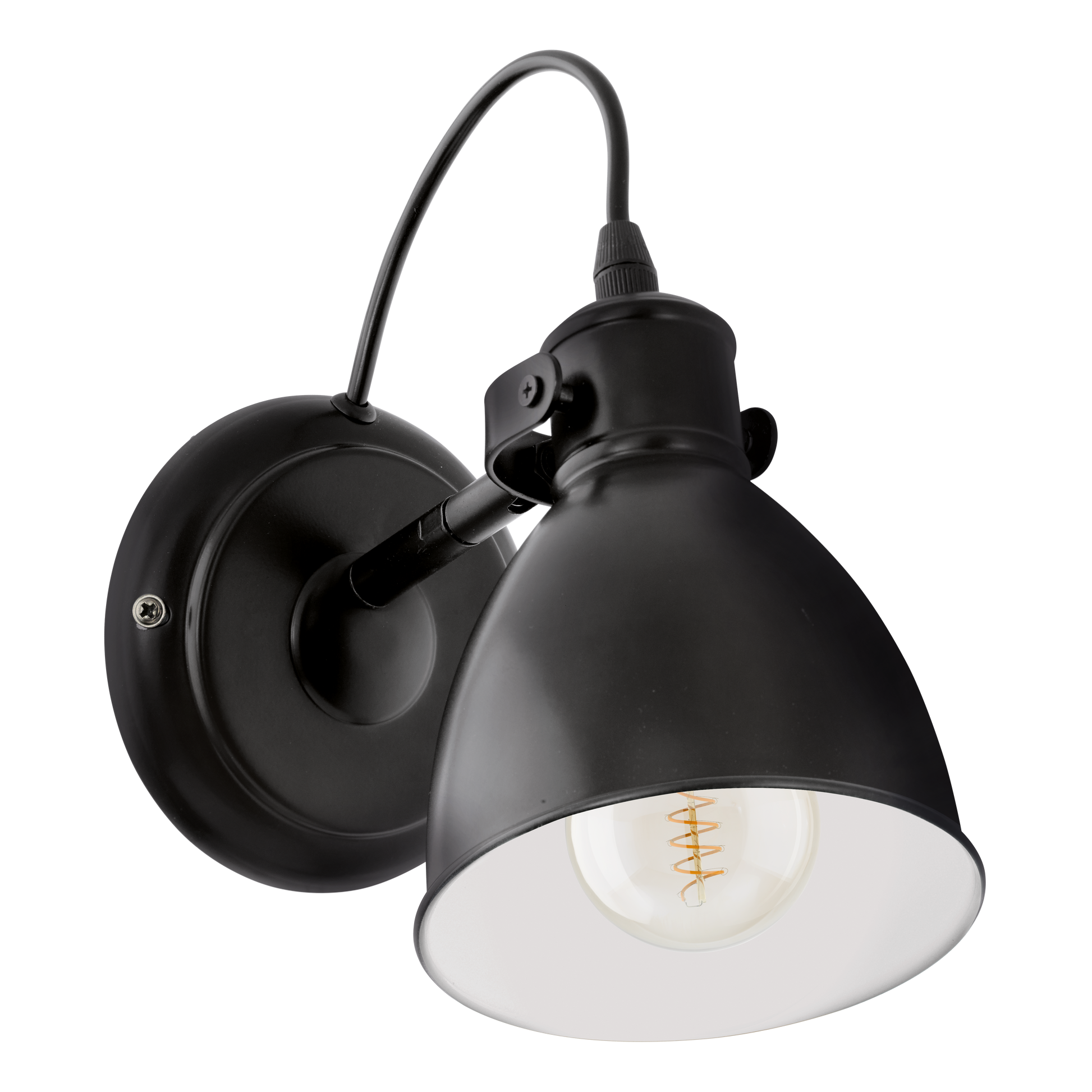 Аплик/Регулируем спот PRIDDY Black EGLO