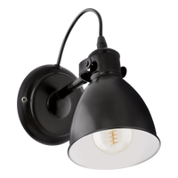 Аплик/Регулируем спот PRIDDY Black EGLO