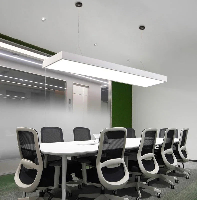 LED панел 72W 117.5 x 28cm Бял За повърхностен монтаж/Окачен Еквивалент 400W
