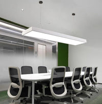 LED панел 72W 117.5 x 28cm Бял За повърхностен монтаж/Окачен Еквивалент 400W